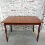 Danish vintage dining table extendable