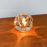 Vintage German glass table lamp by Peill & Putzler.