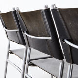 Set of 4 chairs SE06 Martin Visser for 't Spectrum 1967