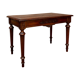 Bureau double face en bois naturel de style Louis XVI