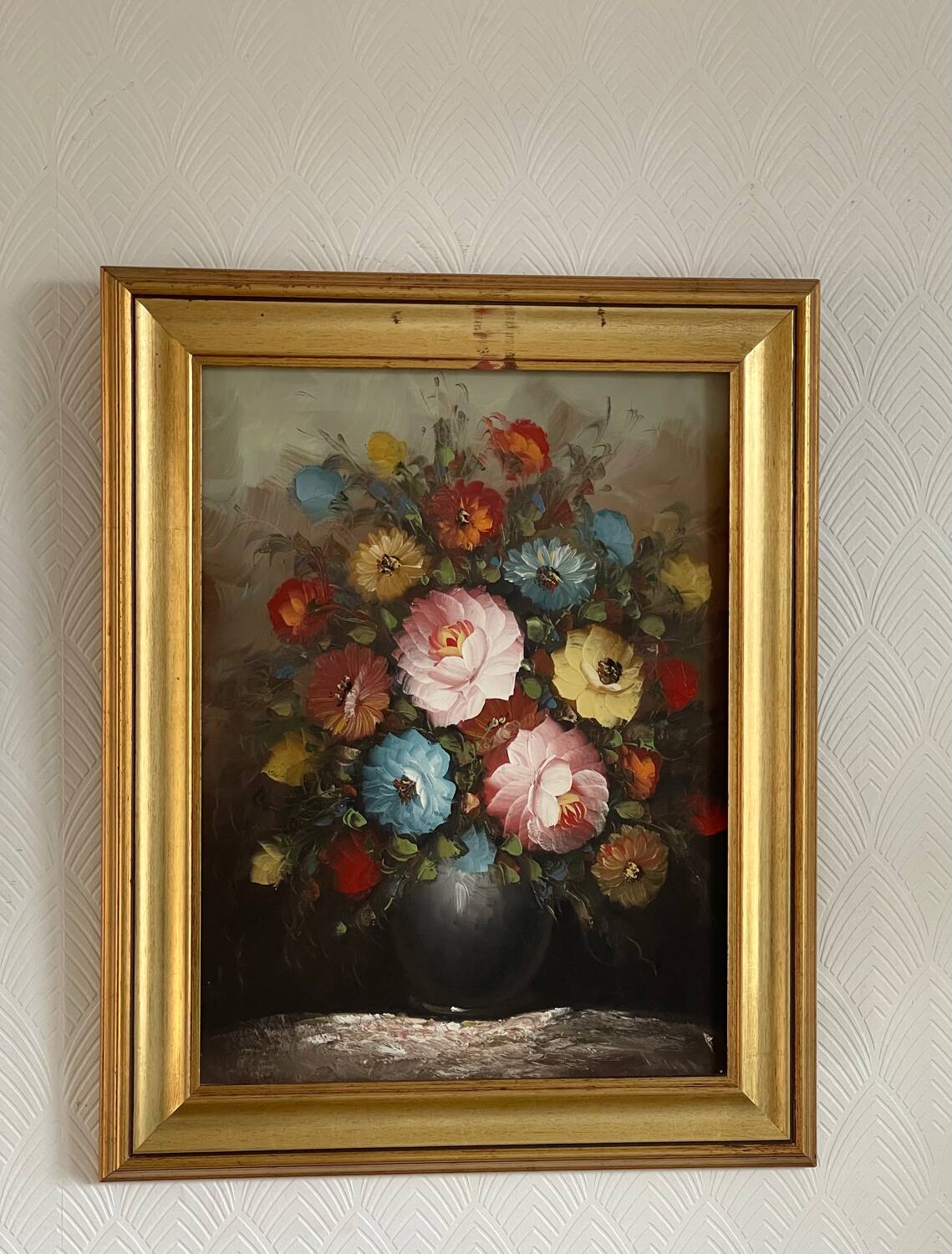 Nature morte sur toile