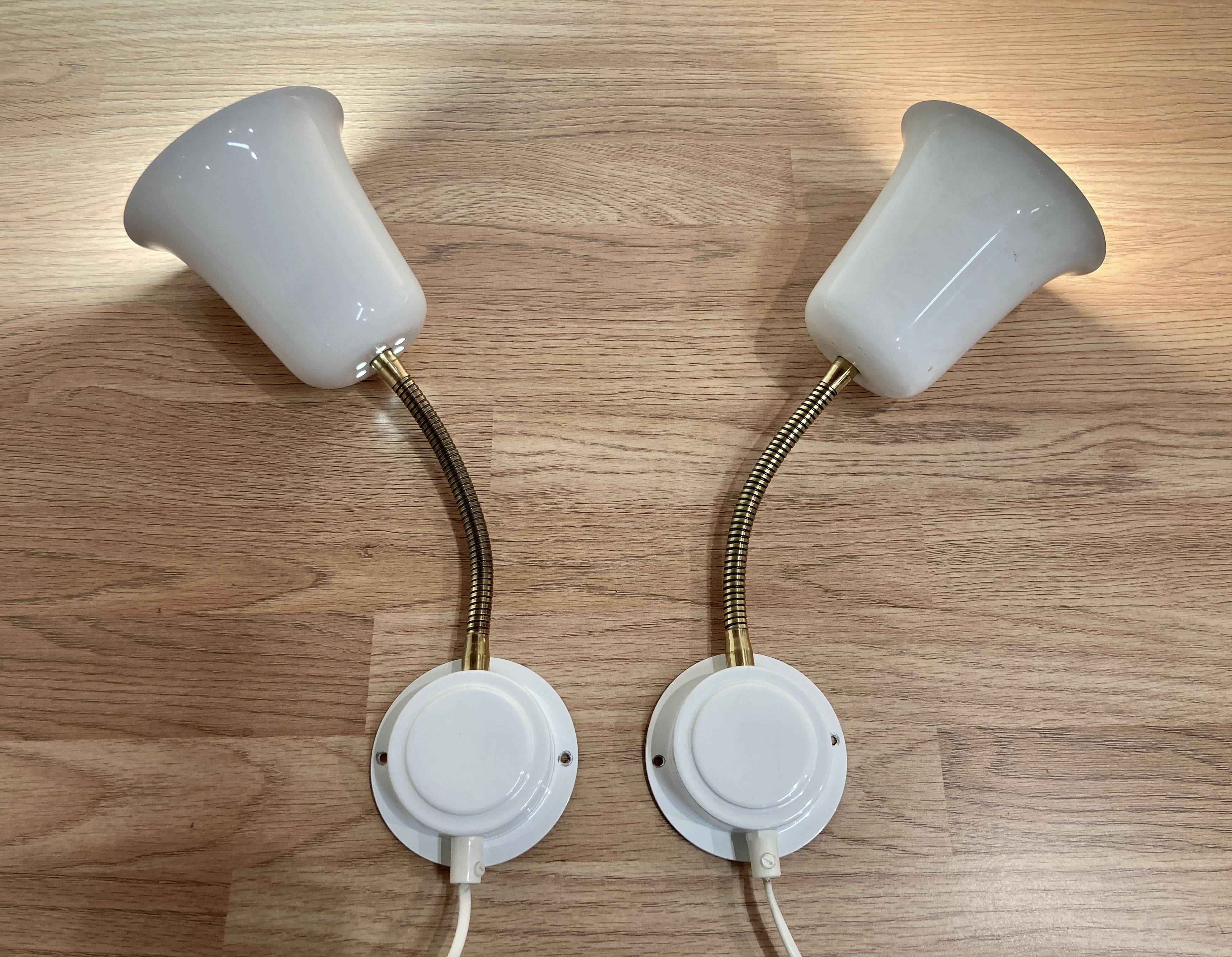 MODULAR WALL LIGHTS 1960 "SCANDINAVIAN DESIGN".