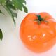 Seau à glaçons tomate orange, vintage