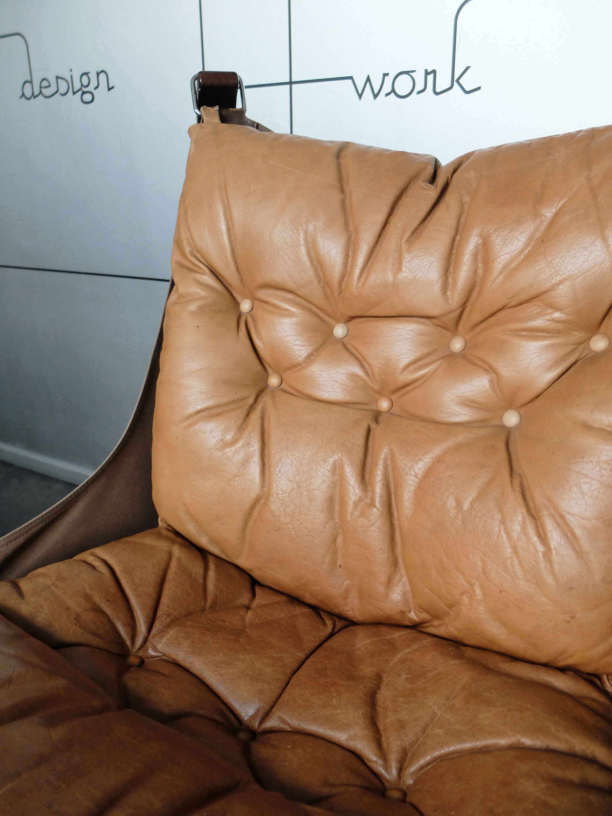 Scandinavian armchair Falcon Chair, Sigurd Resell for Vatne Møbler, Norway 1970