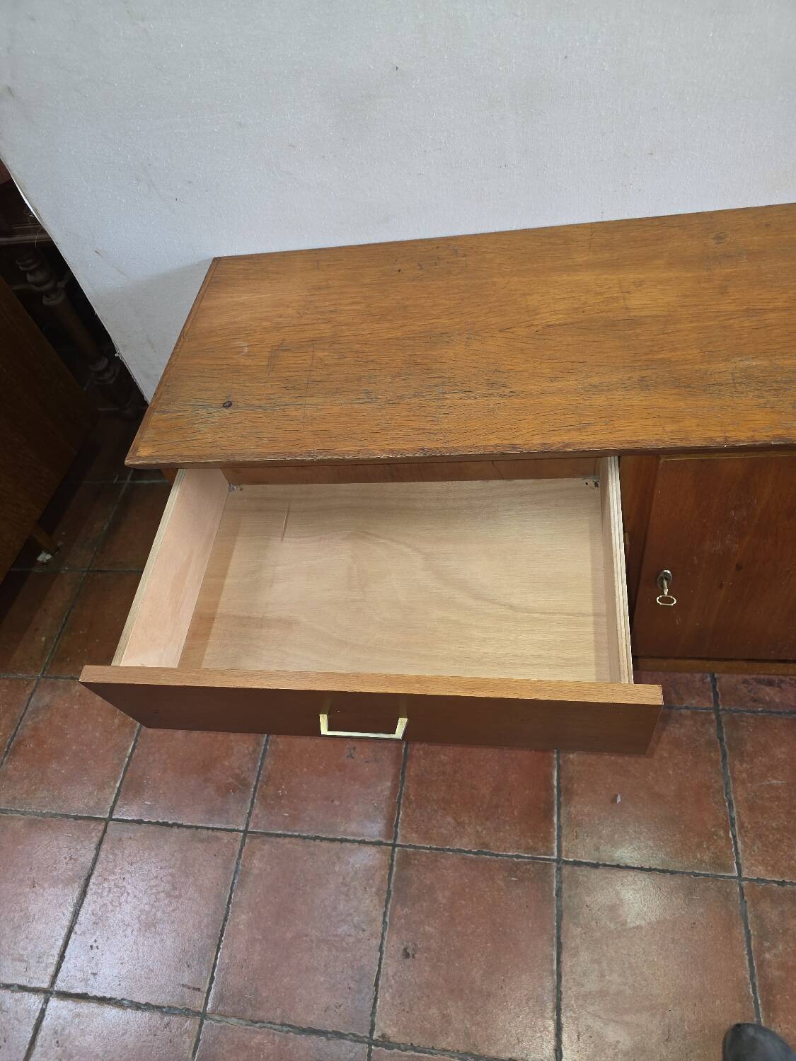 Vintage oak sideboard from the 60s