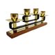 Avy four-armed candlestick new look mid-cent