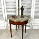 Louis XVI style mahogany hot water bottle table
