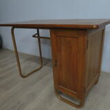 Tubular vintage school desk
