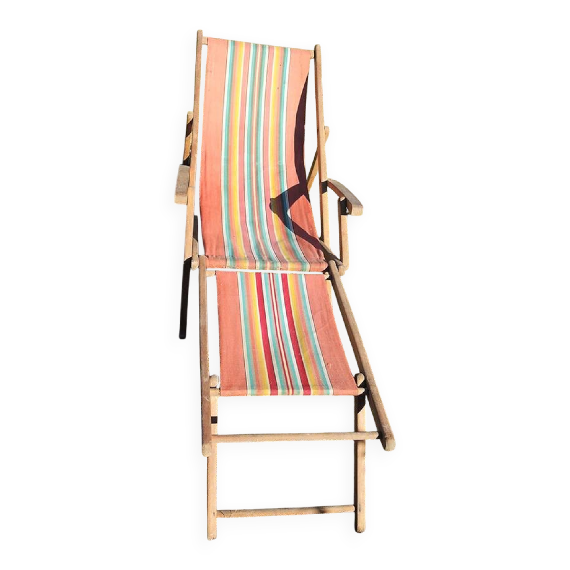 Old deckchair / bayadere deckchair