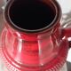 Red Ilk Keramik Vase by J. L Knodgwn
