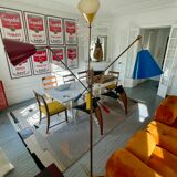 Angelo Lelii floor lamp "Triennale" by Arredoluce