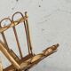 Rattan magazine rack