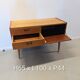 Vintage Scandinavian wooden sideboard / TV hi-fi unit