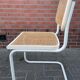 Cesca dining room chair designed by Marcel Breuer