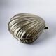 Shell jewellery box, silver plated, Italy, circa 1980s