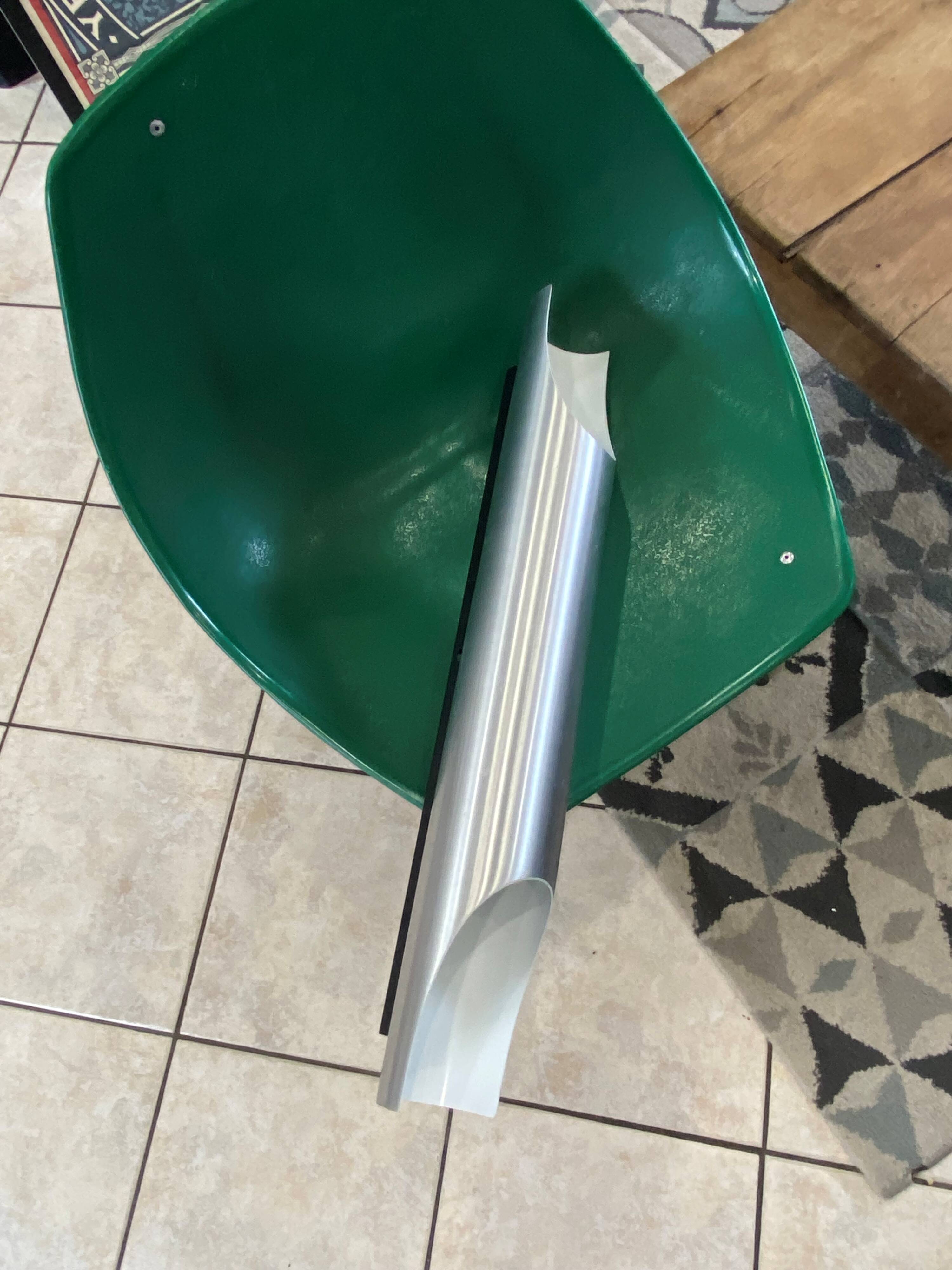 Wall lamp n1 Sconce Fuga XXL 60cm Aluminum Raak Komulainen 1970