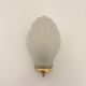 Vintage shell wall lamp 70s