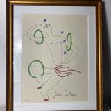 Lithograph, artist's proof Jean Cocteau