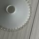 White glass lampshade