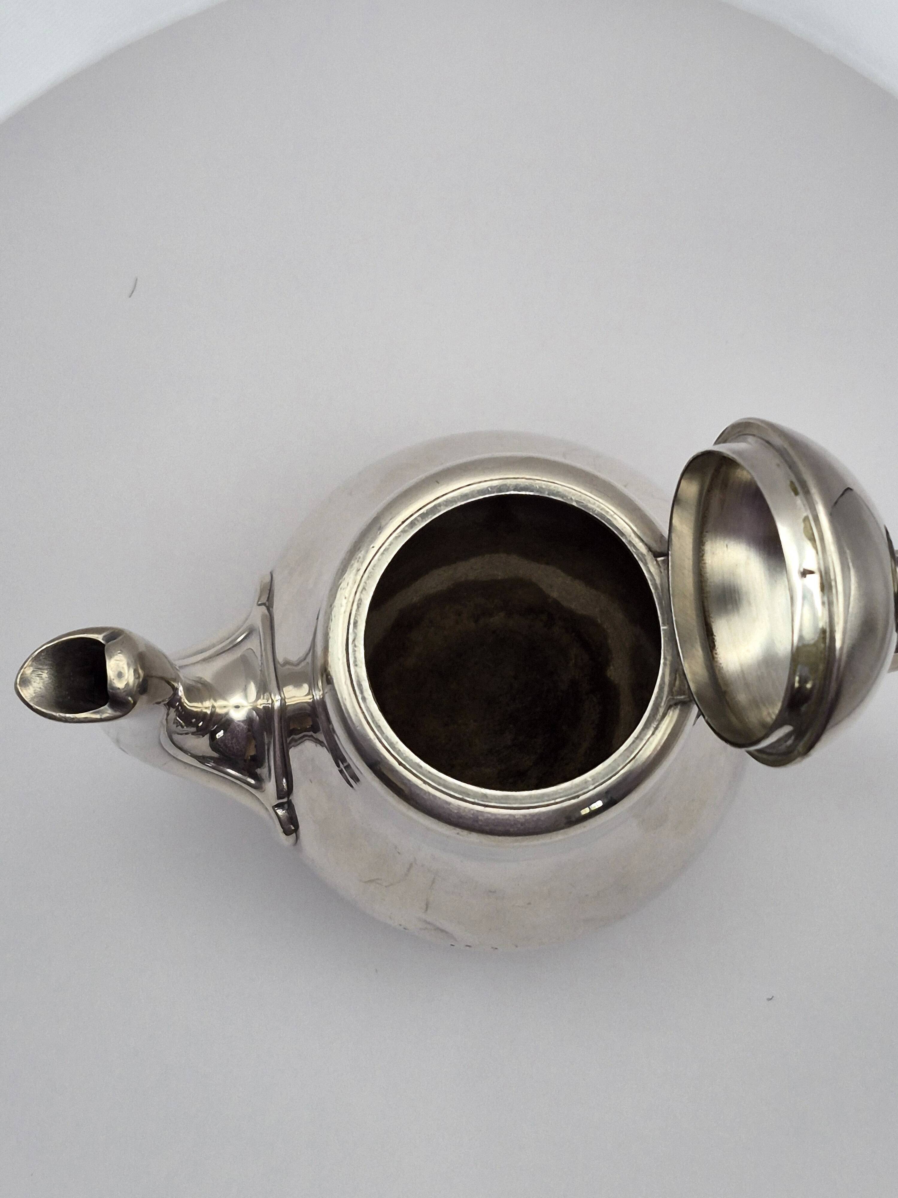 Antique teapot/coffee pot, silver-plated, Christofle house – A499