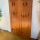 Paire de portes en merisier