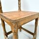 Chaise ancienne suédoise de style gustavien en pin du XVIIIe siècle