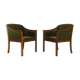 Paire de fauteuils en cuir par Ole Wanscher, années 1950