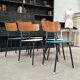 Suite de 6 chaises vintage