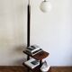 1950s Modernist Floor Lamp with Shelves