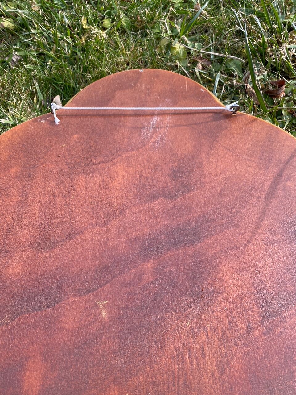 Miroir ancien en bois doré 52x35cm