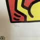 Keith haring sérigraphie « statue of liberty » numérotée et certificat