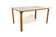 Scandinavian beech dining table, Magnus Olesen, Denmark, 1960.
