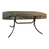 Table  en verre vintage