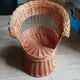 Fauteuil enfant ancien en rotin