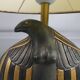 Horus Lamp - Georges Deliège signed ceramic - Art Deco style (circa 1970)