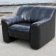 De Sede DS 44 armchair, 1970s, black leather.