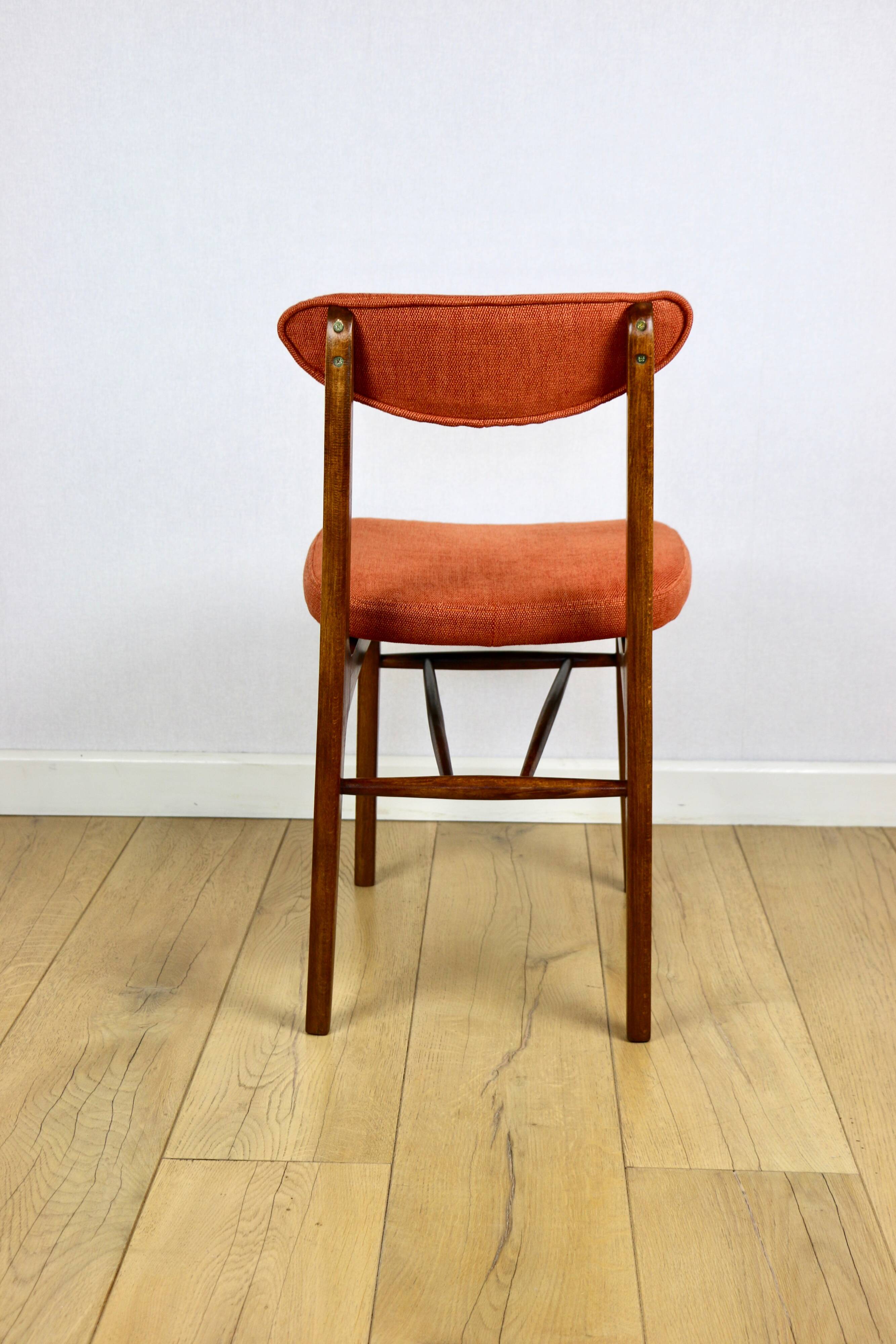 Hałas vintage chair brick terracotta