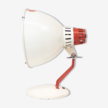 Lampe de bureau industrielle / lampe chauffante convertie par Pifco, années 1960