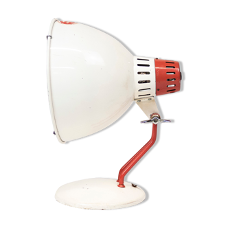 Lampe de bureau industrielle / lampe chauffante convertie par Pifco, années 1960