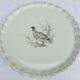 Hand-painted pheasant dish porcelain Au Vase Etrusque Paris