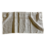 Pair of 19th century trousseau pillowcases in Louis Philippe linen thread