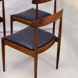 4-Pack Scandinavian chairs 1960