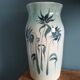 Vase signed Gabet hand-painted decoration