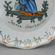 Assiette en faïence nevers n°3