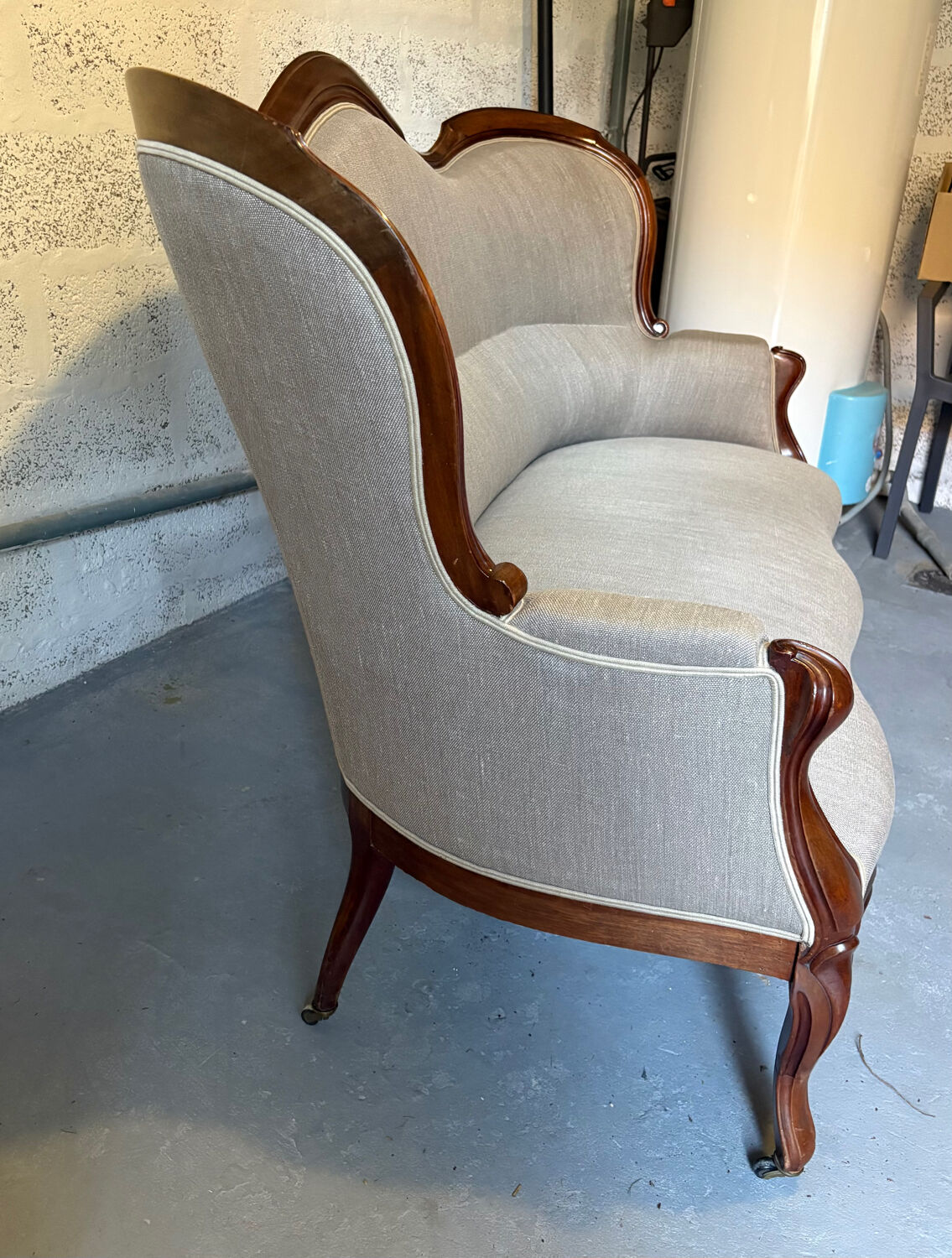 Louis Philippe mahogany canapé