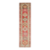 1970s Vintage Turkish Hand-Knotted Wool Cotton Red Runner Rug 82x334