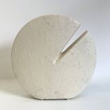 Off-white ceramic vase by Nereo Boaretto