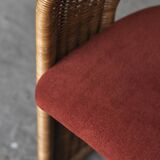 Set of 4 dining chairs by Luit van der Helm, Dutch design, 1980s