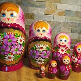 Matryoshka Russian doll