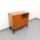 Vintage modernist style storage unit by Marcel Gascoin for Alveole in oak wood